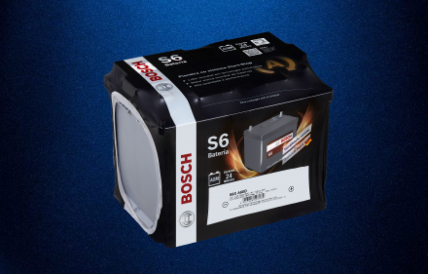 Bateria Bosch 60Ah Polo Direito